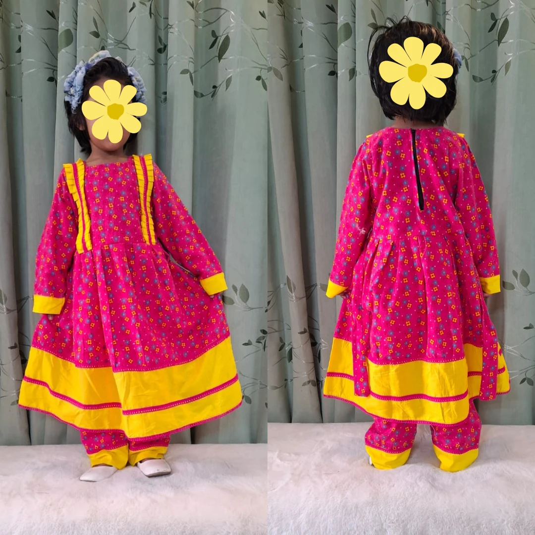 Flannel Fabric Baby Dress  FFB100